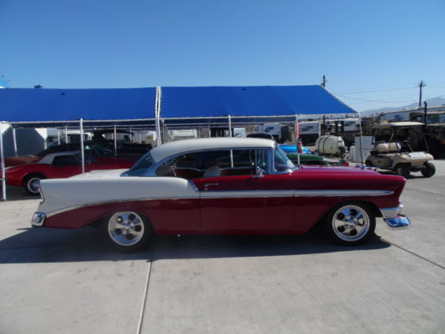 1956 Black Chevrolet Bel Air/150/210 Cab & Chassis