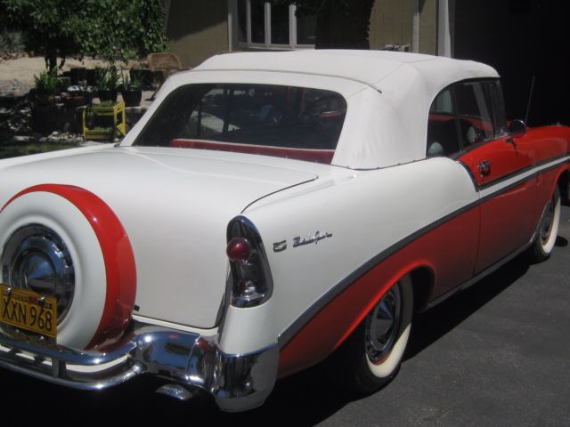1956 RED Chevrolet Bel Air/150/210 Convertible