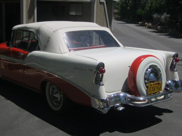 1956 RED Chevrolet Bel Air/150/210 Convertible