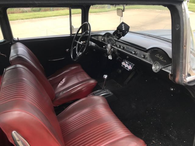 1956 Black Chevrolet Bel Air/150/210