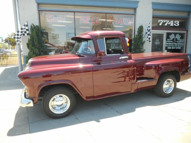 1956 Burgundy Chevrolet Other Pickups Standard Cab Pickup