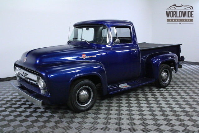 1956 Blue Ford F100