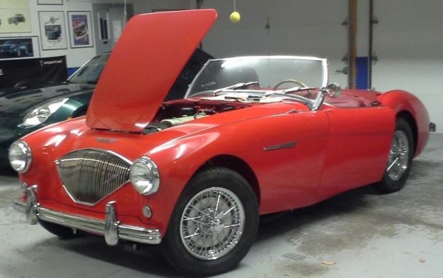 1956 Red Austin Healey Other Convertible
