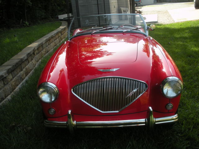 1956 Red Austin Healey Other Convertible