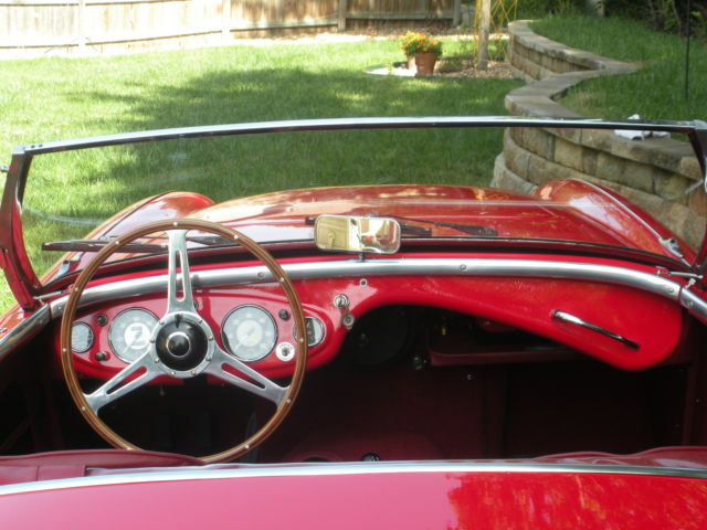 1956 Red Austin Healey Other Convertible