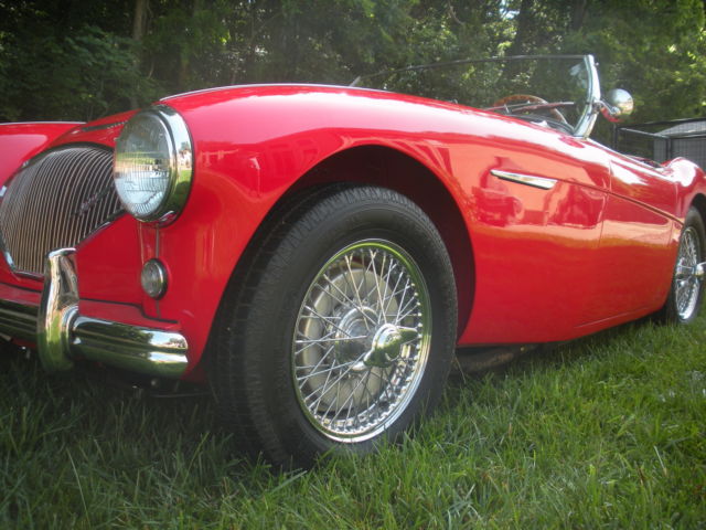 1956 Red Austin Healey Other Convertible