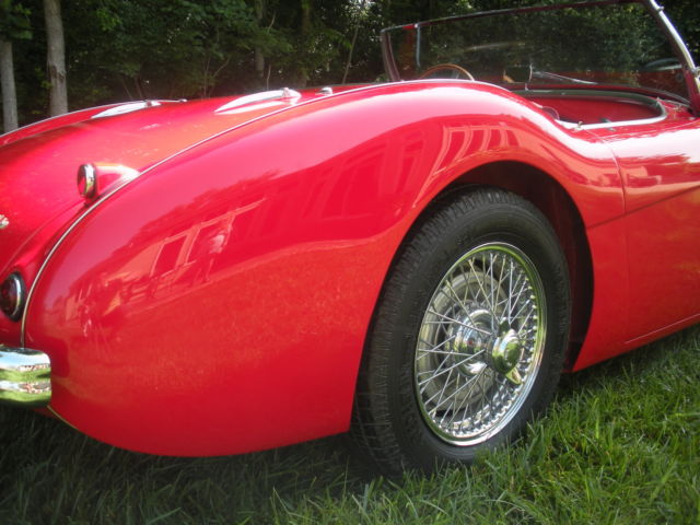 1956 Red Austin Healey Other Convertible