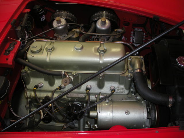 1956 Red Austin Healey Other Convertible