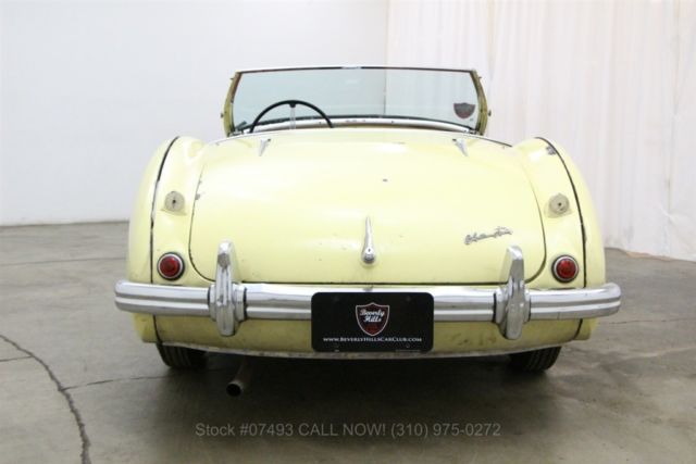 1956 Yellow Austin-Healey 100-4
