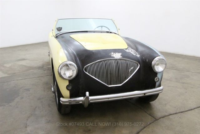 1956 Yellow Austin-Healey 100-4