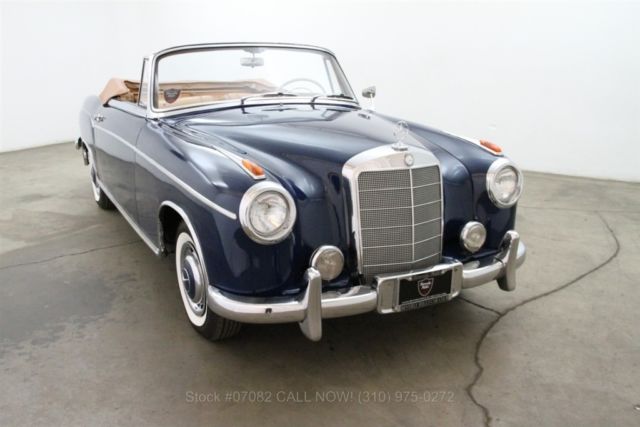 1956 Blue Mercedes-Benz 220S