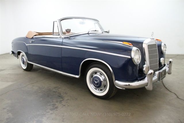 1956 Blue Mercedes-Benz 220S