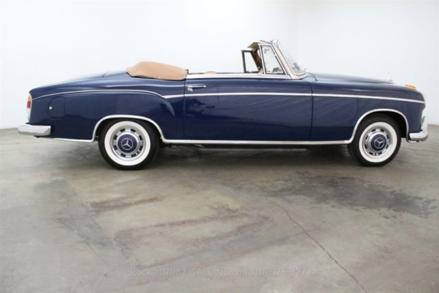 1956 Blue Mercedes-Benz 220S