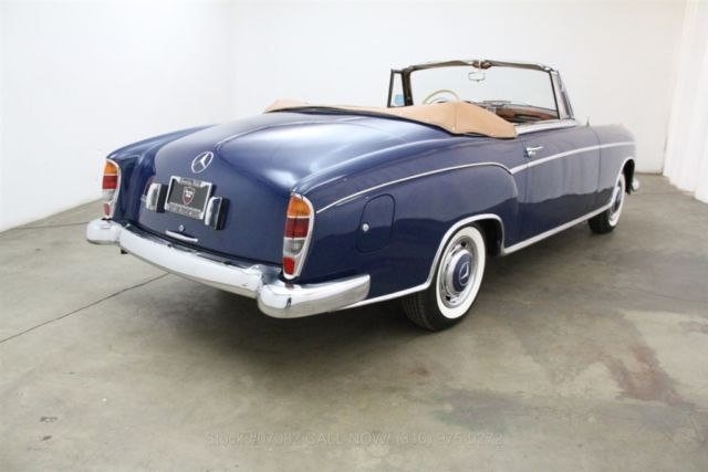 1956 Blue Mercedes-Benz 220S