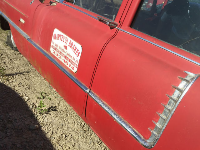 1956 Red Cadillac Other Sedan