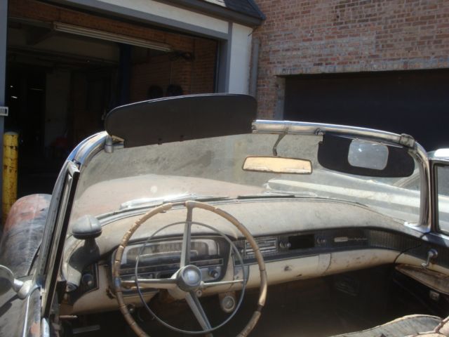 1956 Black Cadillac DeVille Convertible