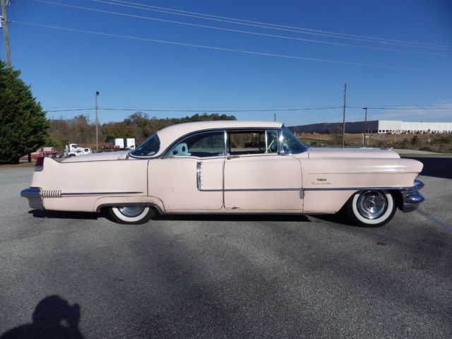 1956 Pink Cadillac DeVille Sedan Hardtop