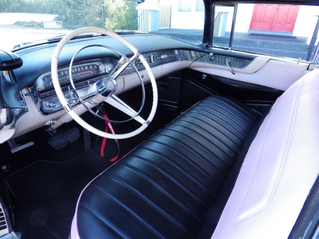 1956 Pink Cadillac DeVille Sedan Hardtop