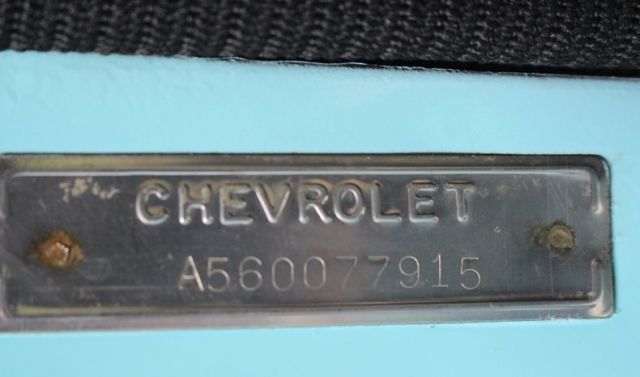 1956 Blue Chevrolet Bel Air/150/210 Hardtop