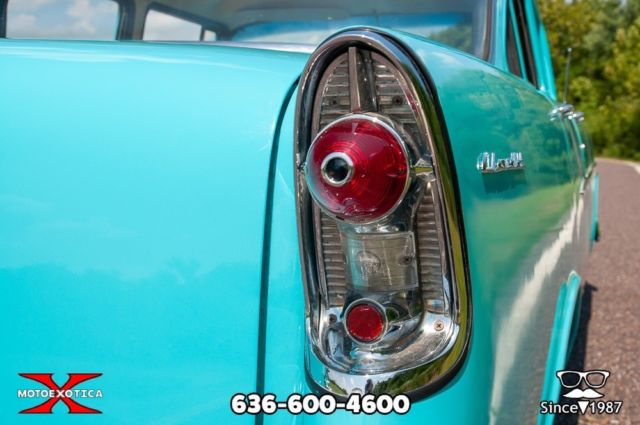 1956 Turquoise Blue Chevrolet Bel Air/150/210 Sedan