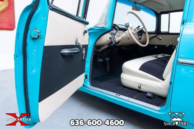 1956 Turquoise Blue Chevrolet Bel Air/150/210 Sedan