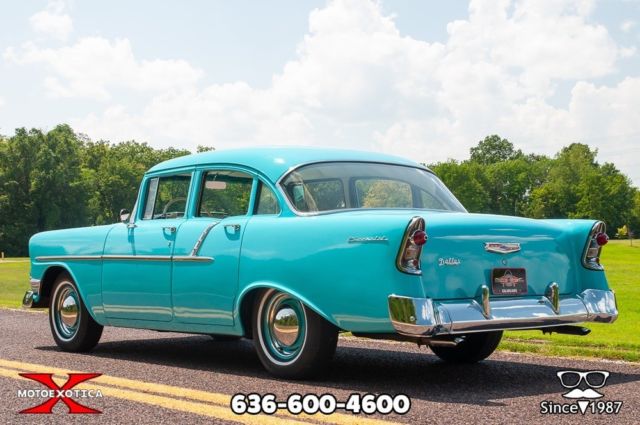 1956 Turquoise Blue Chevrolet Bel Air/150/210 Sedan