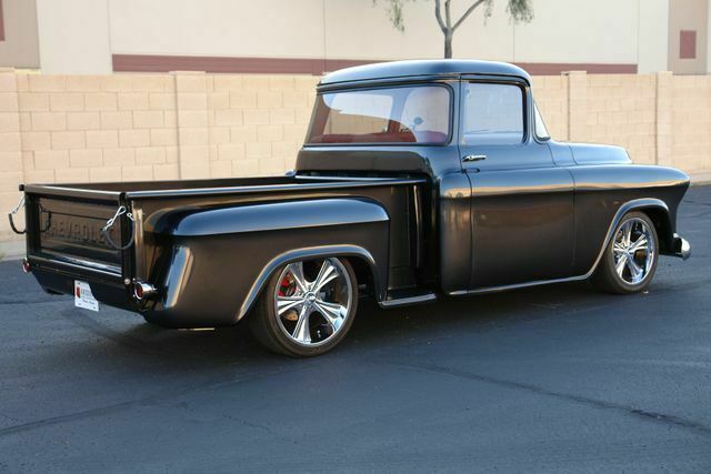 1956 Gray Chevrolet Silverado 1500 Pickup Truck