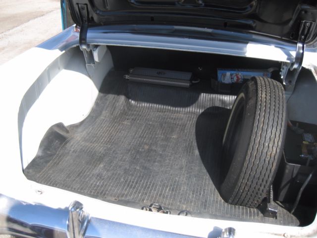 1956 Blue Chevrolet Bel Air/150/210 Sedan