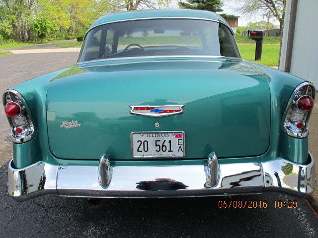 1956 Green Chevrolet Bel Air/150/210 Sedan