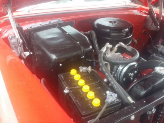 1956 Black Chevrolet Bel Air/150/210 Sedan