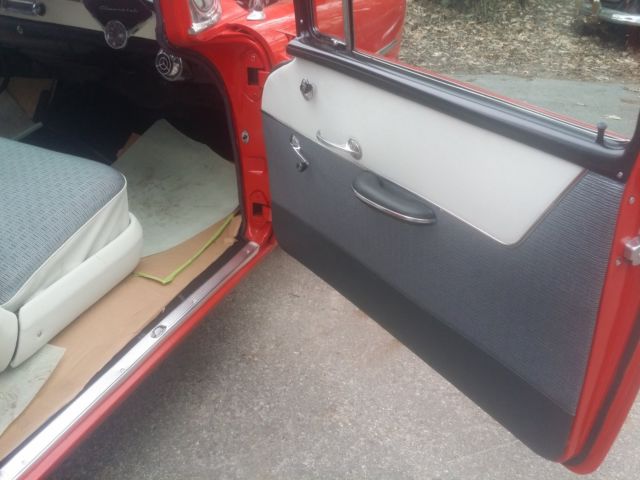 1956 Black Chevrolet Bel Air/150/210 Sedan