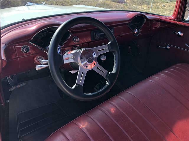 1956 White Chevrolet Bel Air/150/210 --