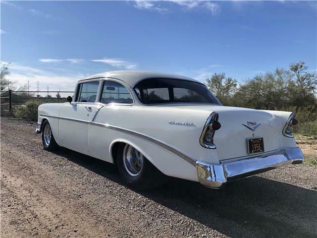 1956 White Chevrolet Bel Air/150/210 --