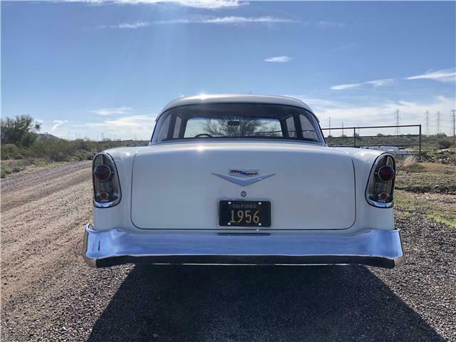 1956 White Chevrolet Bel Air/150/210 --