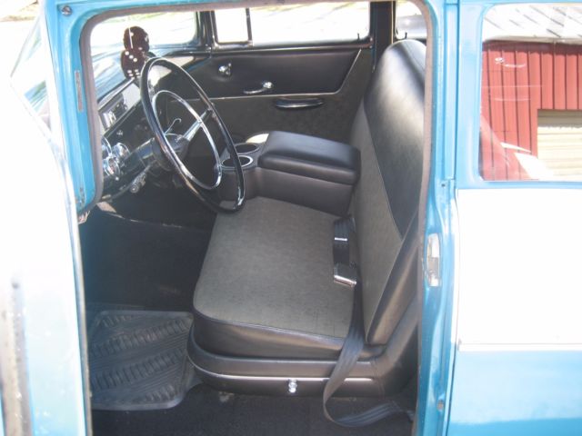 1956 Blue Chevrolet Bel Air/150/210 Sedan