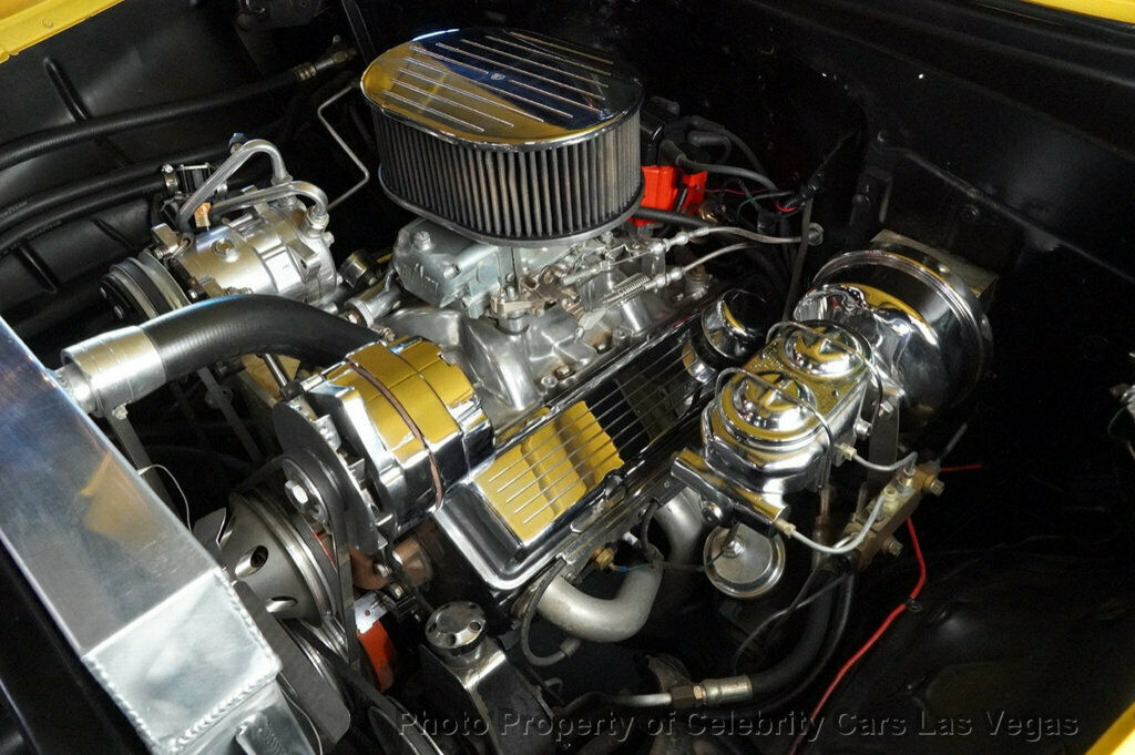 1956 Yellow Chevrolet 210 Coupe