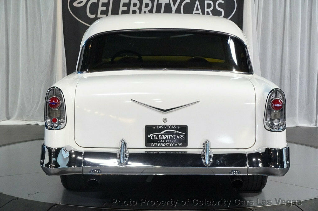 1956 Yellow Chevrolet 210 Coupe