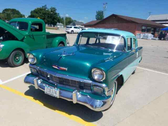 1956 Green Chevrolet 210 Sedan