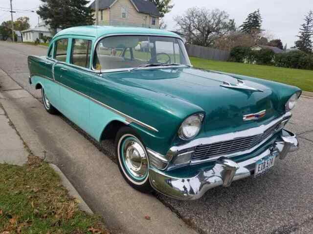 1956 Green Chevrolet 210 Sedan