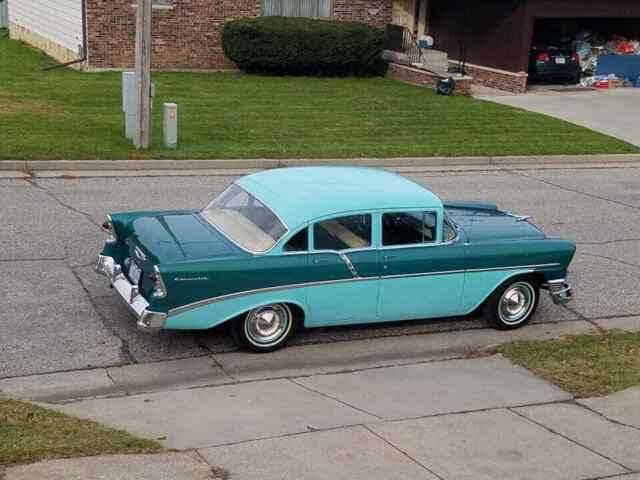 1956 Green Chevrolet 210 Sedan