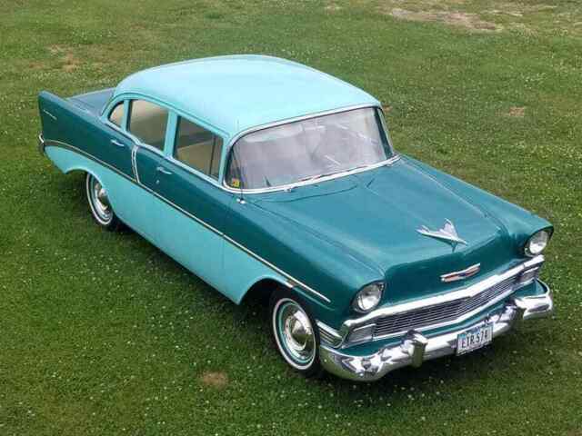 1956 Green Chevrolet 210 Sedan