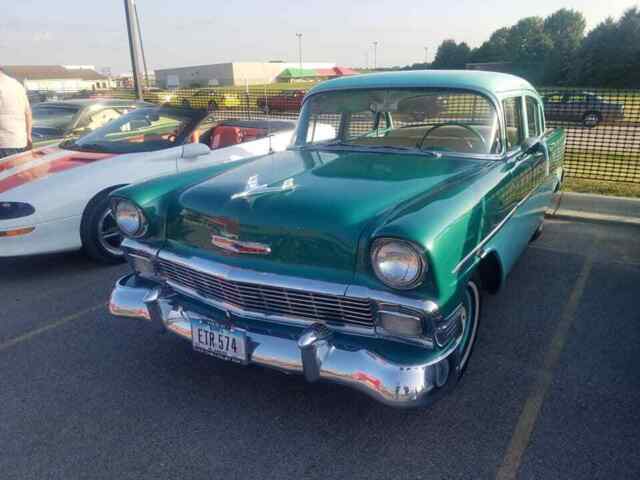 1956 Green Chevrolet 210 Sedan
