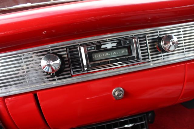 1956 Red Chevrolet Bel Air/150/210