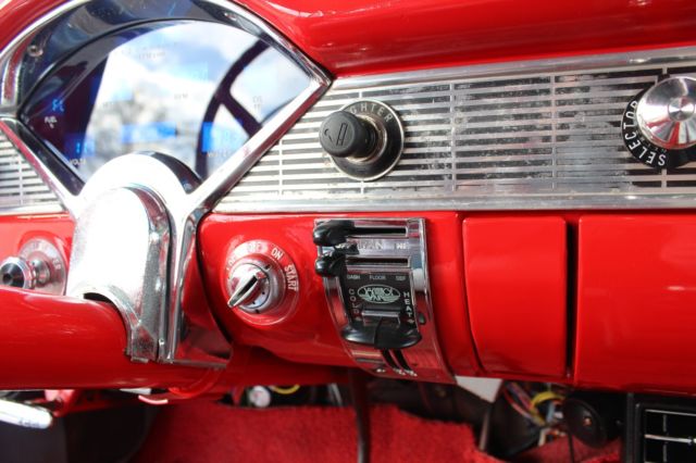 1956 Red Chevrolet Bel Air/150/210