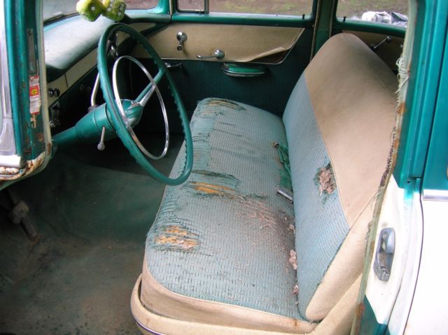 1956 Green Chevrolet Bel Air/150/210 Sedan