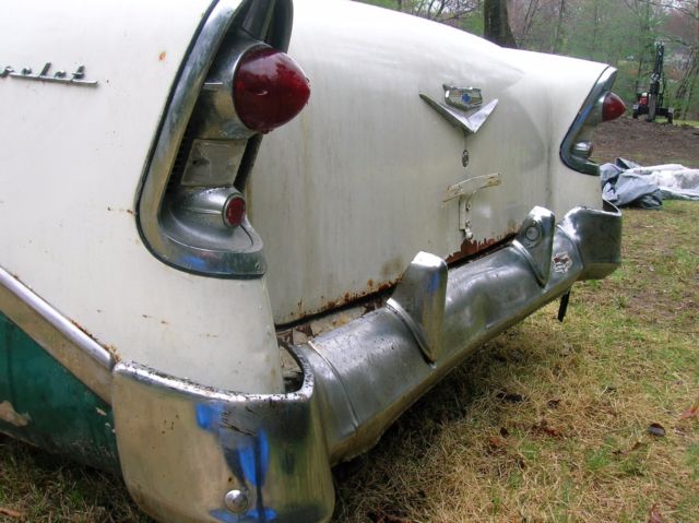 1956 Green Chevrolet Bel Air/150/210 Sedan