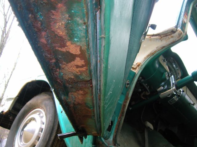 1956 Green Chevrolet Bel Air/150/210 Sedan