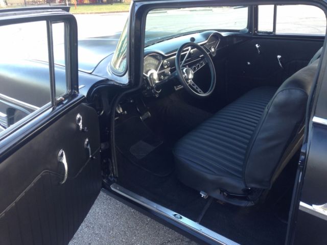 1956 Black Chevrolet Bel Air/150/210 Coupe