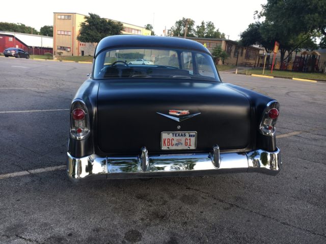 1956 Black Chevrolet Bel Air/150/210 Coupe