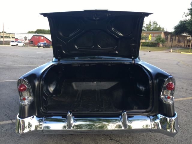 1956 Black Chevrolet Bel Air/150/210 Coupe